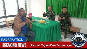 Kolaborasi Anggota Koramil 0820/01 Kanigaran Bersama Awak Media Radarpatroli