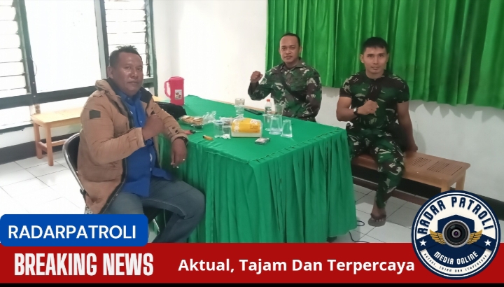 Kolaborasi Anggota Koramil 0820/01 Kanigaran Bersama Awak Media Radarpatroli