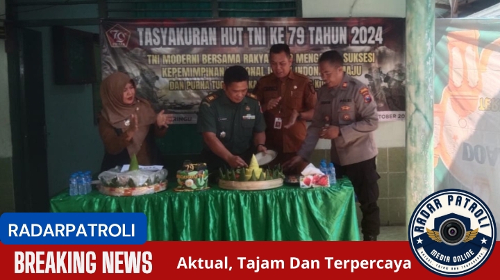 Tasyakuran HUT TNI Ke-79 TNI Modern Bersama Rakyat Siap Mengawal Suksesi Kepemimpinan Nasional