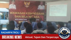 Koramil Wonomerto Berikan Wawasan Kebangsaan Bagi Para Siswa Di wilayah Teritorialnya