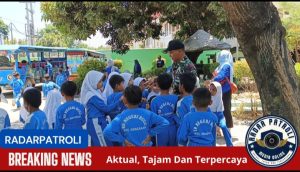 Wisata Edukasi, Siswa Siswi Sekolah Dasar Kunjungi Makoramil 0820/12 Kraksaan 