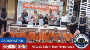 Konferensi Pers 6 Kasus Kriminal Berhasil Diungkap Oleh Polres Probolinggo Kota