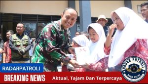 Dandim 0820/Probolinggo Bersama Forkopimda Sambang Desa Sekaligus Serahkan Bansos