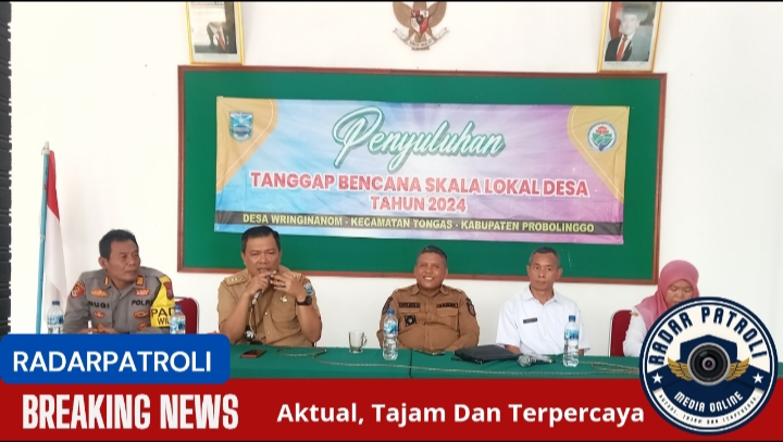 Desa Wringinanom Gelar Penyuluhan Tanggap Bencana Skala Lokal Tahun 2024