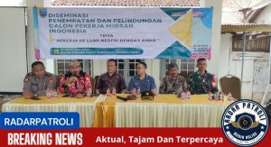Koramil 0820/20 Banyuanyar Hadiri Diseminasi Penempatan Serta Perlindungan Calon PMI
