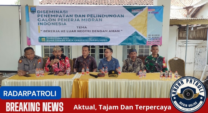 Koramil 0820/20 Banyuanyar Hadiri Diseminasi Penempatan Serta Perlindungan Calon PMI