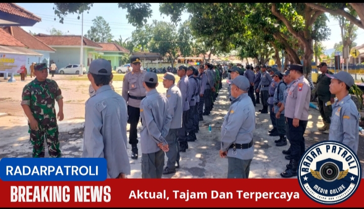 Koramil 0820/26 Tegalsiwalan Pimpin Apel Linmas Untuk Kesiapan