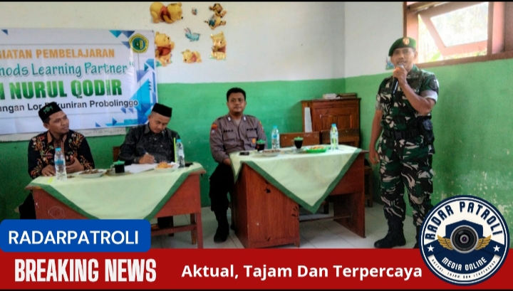 Koramil 0820/17 Pakuniran Hadiri Pembelajaran Metode Learning Partner