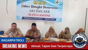 Desa Keropak Gelar Giat MMD Untuk Penurunan Angka Kematian Ibu Dan Bayi (AKI dan AKB)