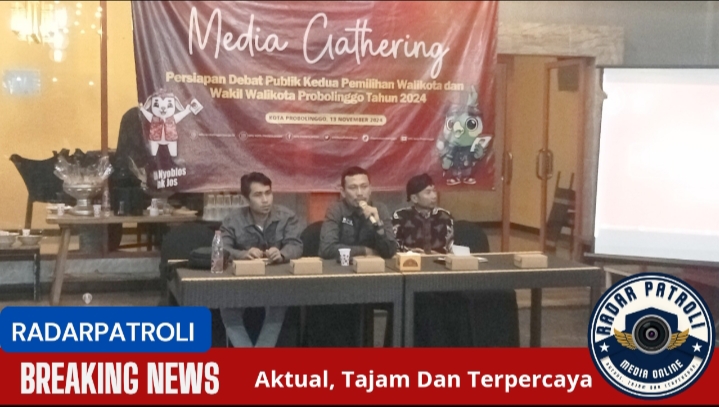 KPU Kota Probolinggo Gelar Media Gathering Persiapan Debat Publik Kedua Pemilihan Walikota Dan Wakil Walikota Probolinggo Tahun 2024