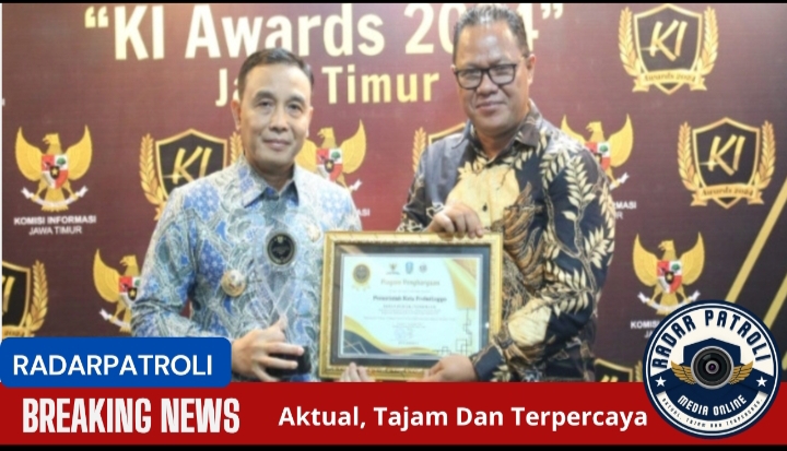 Kota Probolinggo Pertahankan Gelar “Informatif” Upaya Transparansi Publik Diapresiasi Di KI Awards 2024
