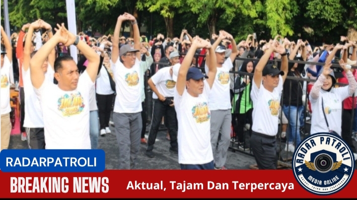 Jalan Sehat Bersama Dukung Pengawasan Partisipatif, Kawal Pilkada 2024