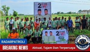 Kompak, Komunitas Pemuda Jangur Bangkit Gelar Pawai Dukung Paslon Nomor Urut 02