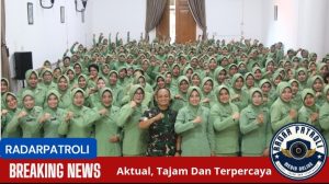 Sosialisasi Pilkada 2024 Dandim 0820/Probolinggo Ajak Persit Jaga Demokrasi Yang Sehat