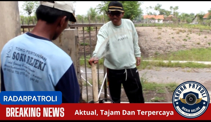 Peran Aktif Anggota DPRD Kab. Probolinggo Armo Eko Purwanto Bantu Sumur Bor Untuk Kesejahteraan Warga  