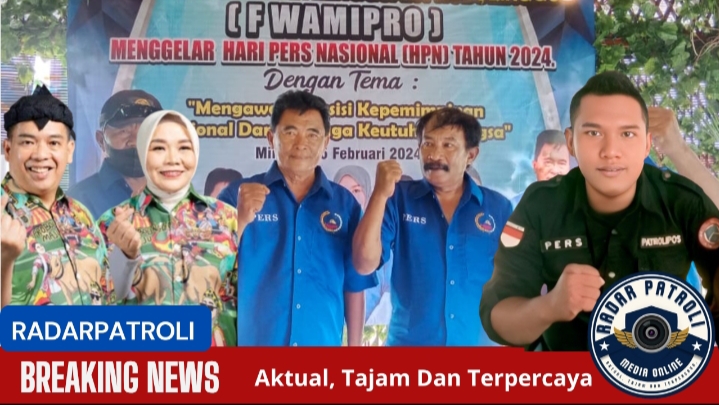 F Wamipro Mengucapkan Selamat Atas Terpilihnya Dr. Aminuddin Dan Ina Buchori Sebagai Wali Kota Dan Wakil Wali Kota Probolinggo Periode 2024-2029  