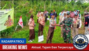 Koramil 0820/10 Kuripan Support Dan Dukung Gerakan Menanam Pohon Nasional Tahun 2024