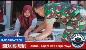 Serda Kasmun Dampingi Nakes Dan Kader Desa Dalam Kegiatan ILP Di Desa Pohsangit Leres  