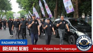 Satpol PP Kota Probolinggo Gelar Jalan Sehat Sosialisasi Pemberantasan Rokok Ilegal  
