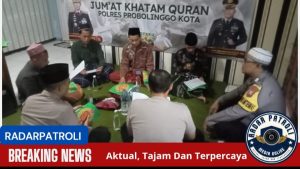 Kapolsek Kademangan Gelar Giat Rutinan Jumat Khatam Qur’an  