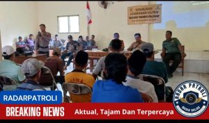 Koramil 0820/10 Kuripan Dukung Dan Support Sosialisasi Keamanan Hutan Wilayah Binaan