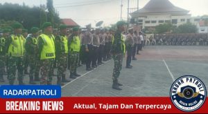Dandim 0820/Probolinggo Letkol Arm Heri Budiasto Hadir Dan Ikuti Gelar Apel Pasukan Operasi Lilin Semeru 