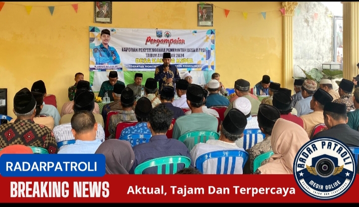 Desa Kareng Kidul Gelar LPPD 2024, Penyerahan BLT Tahap Akhir, Dan Penetapan APBDes 2025
