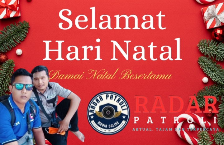 Media Radarpatroli Mengucapkan Selamat Hari Natal 2024