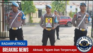 Polres Probolinggo Kota Gelar Upacara PTDH Bripka DW Secara In Absentia  