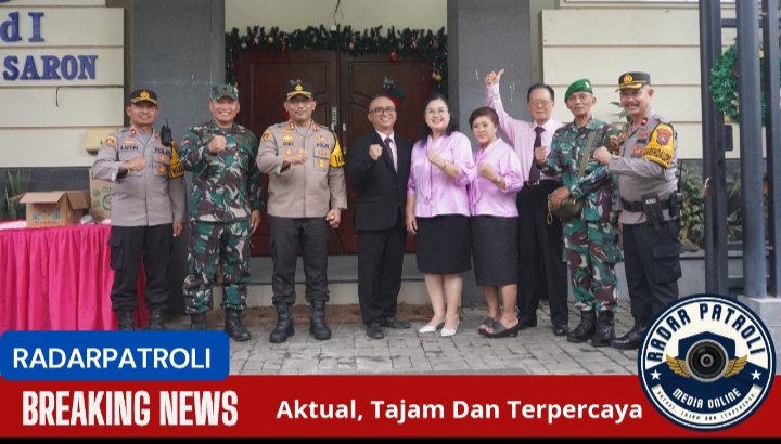 Sinergi Polres Probolinggo Kota Dan Kodim 0820 Amankan Perayaan Natal 2024