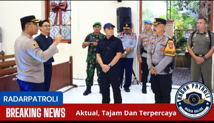 Sinergi PJ Walikota Probolinggo Bersama TNI-POLRI Dalam Rangka Pengamanan Hari Raya Natal 2024 