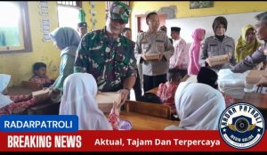 Koramil 0820/15 Pajarakan Dampingi Program Makan Bergizi Gratis 