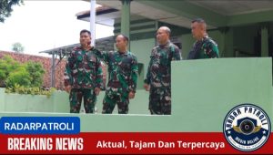 Inilah Pesan Dandim 0820/Probolinggo Saat Gelar Monitoring Keamanan Dan Kondisi Koramil  