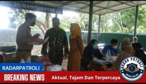 Mencegah Penyakit Tuberkulosis Kepada Warga Binaan, Koramil Banyuanyar Mengawal Pelaksanaan ACF