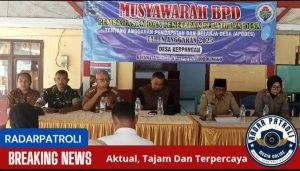 Pemdes Kerpangan Gelar Musyawarah BPD Untuk Penetapan APBDes 2025  