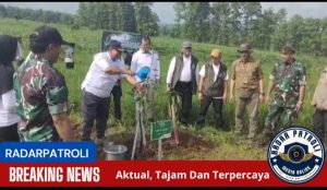 Rehabilitasi Hutan Dan Lahan Secara Masif, Kodim Probolinggo Dukung Dan Support Gerakan Penanaman Pohon Serentak 