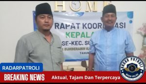 Rapat Koordinasi Kepala Desa Se-Kecamatan Sumberasih Dan Pemilihan Ketua Paguyuban  