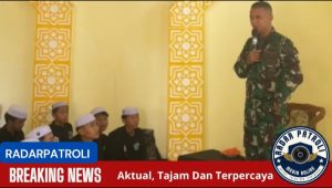 Koramil Pajarakan Berikan Materi Bagi Santri Peserta Diklat Pagar Nusa Angkatan 5 Ponpes Hasan Genggong 