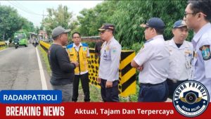 Dishub Provinsi Jawa Timur Survey Pelebaran Jembatan Di Desa Wringinanom  