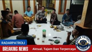 Cangkrukan Bareng Warga, Bhabinkamtibmas Polsek Kademangan Ajak Masyarakat Jaga Kamtibmas