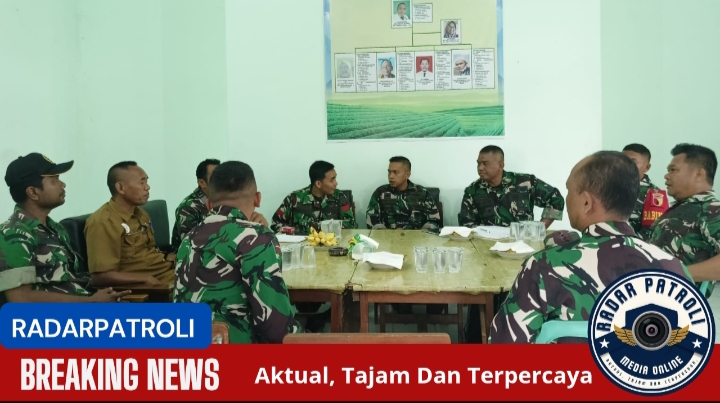 Koramil Kraksaan Rakor Swasembada Pangan Bersama Sejumlah Pemangku Kepentingan 