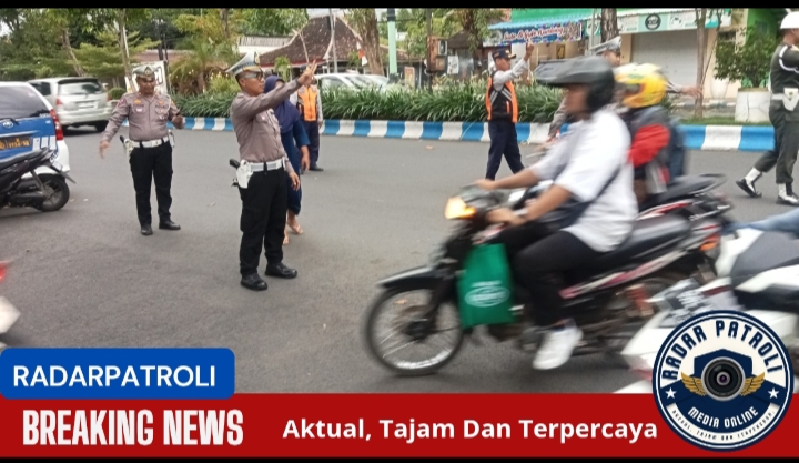 Satlantas Polres Probolinggo Kota Gelar Giat Cipta Kondisi Kamseltibcarlantas