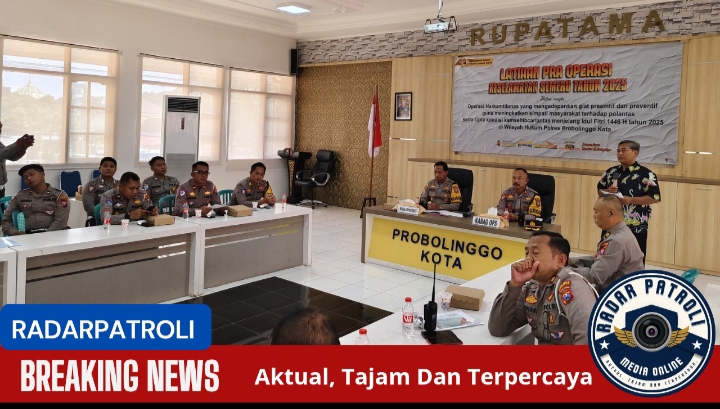 Latihan Pra Operasi Keselamatan Semeru 2025, Polres Probolinggo Kota Siapkan Langkah Strategis