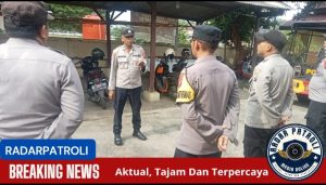 Peran Aktif Anggota Polsek Sumberasih Dalam Apel Pagi