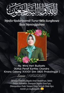 Innalillahi Wa Inna Ilaihi Roji’un, Keluarga Besar Media Radarpatroli Turut Berduka Cita