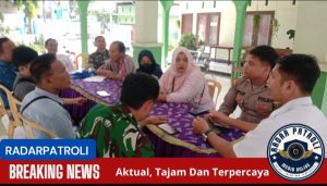 Bripda Arfian Bhabinkamtibmas Polsek Kademangan Gelar Koordinasi Pemilihan Ketua RW