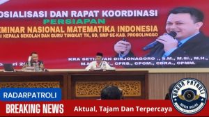 Sosialisasi Dan Rakor Persiapan Seminar Nasional Matematika Indonesia oleh Disdikdaya Kabupaten Probolinggo