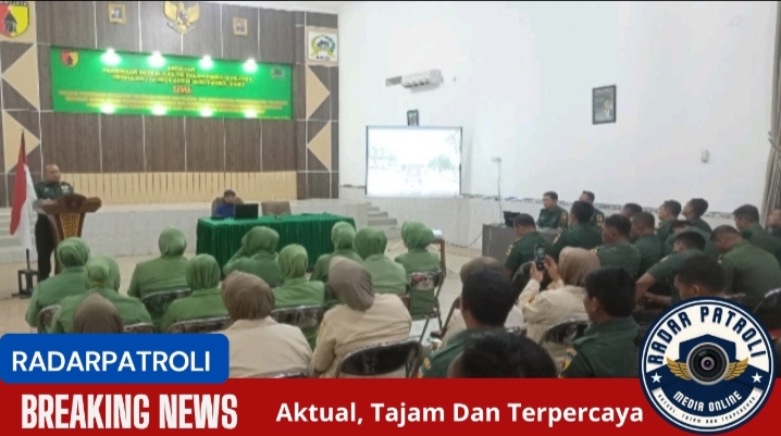 Kodim 0820/Probolinggo Gelar Sosialisasi Netralitas TNI Dalam Pemilu Dan Pilkada 2024