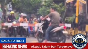 Kecelakaan Lalu Lintas Tabrak Kereta Api Di Perlintasan Jalan Panglima Sudirman
