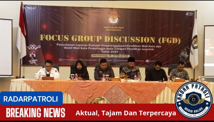 KPU Kota Probolinggo Gelar FGD Evaluasi Penyelenggaraan Pilkada 2024